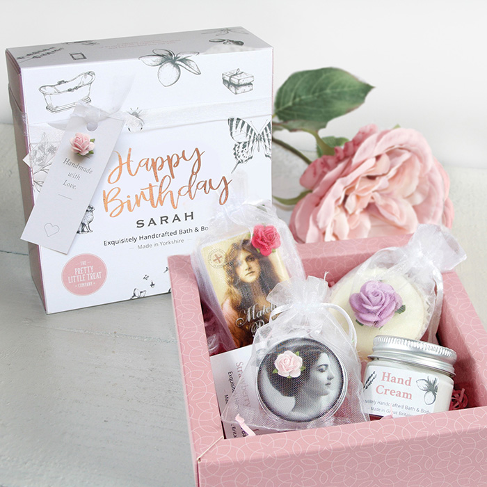 30th Birthday Gift Box Custom Birthday Pink Gift Box Personalised Birthday Gift Box with Name Happy Birthday Gift Box 