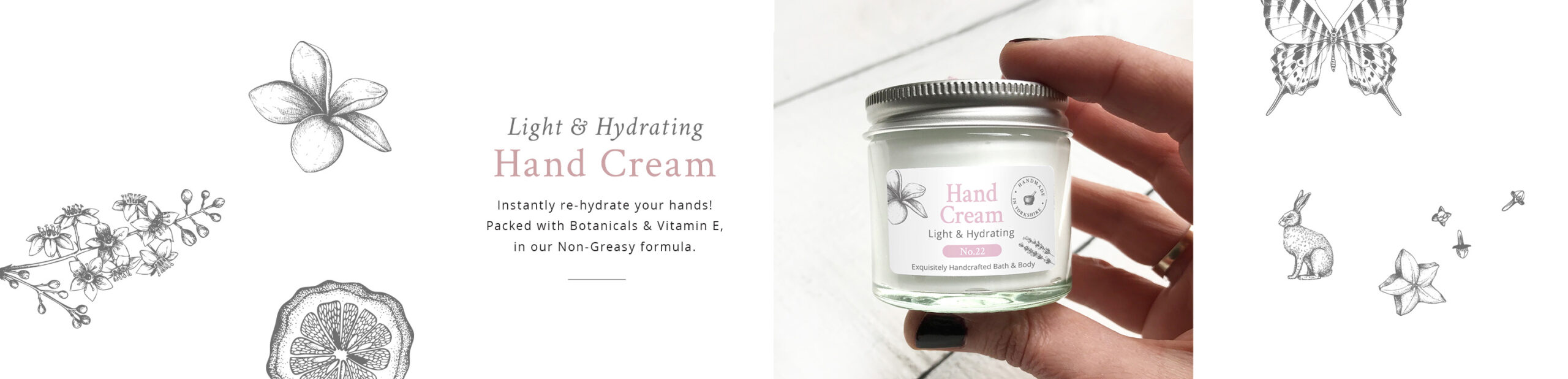 Luxury Natural Hand Cream Pretty Little Treat Co