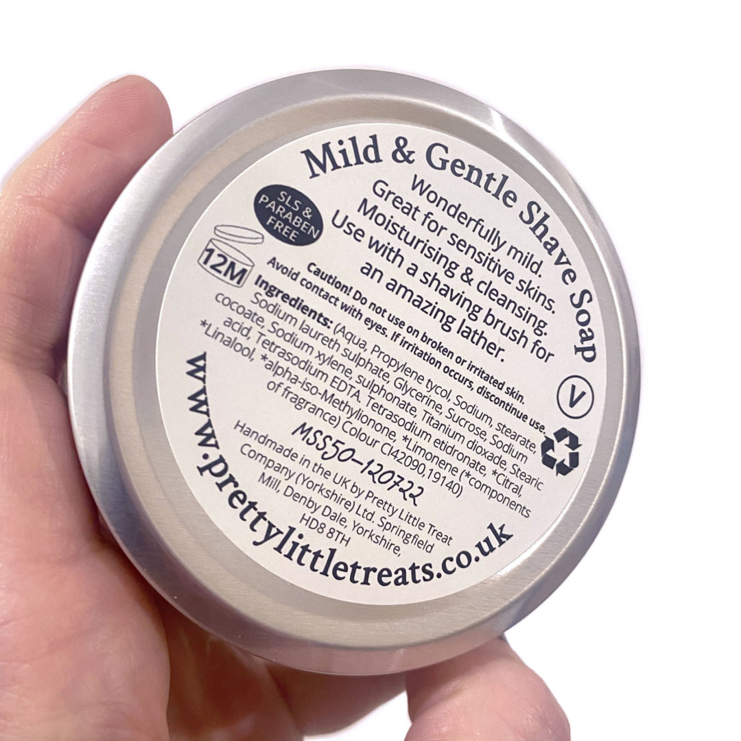 Sea Salt & Wood Sage Shaving Soap - Image 3