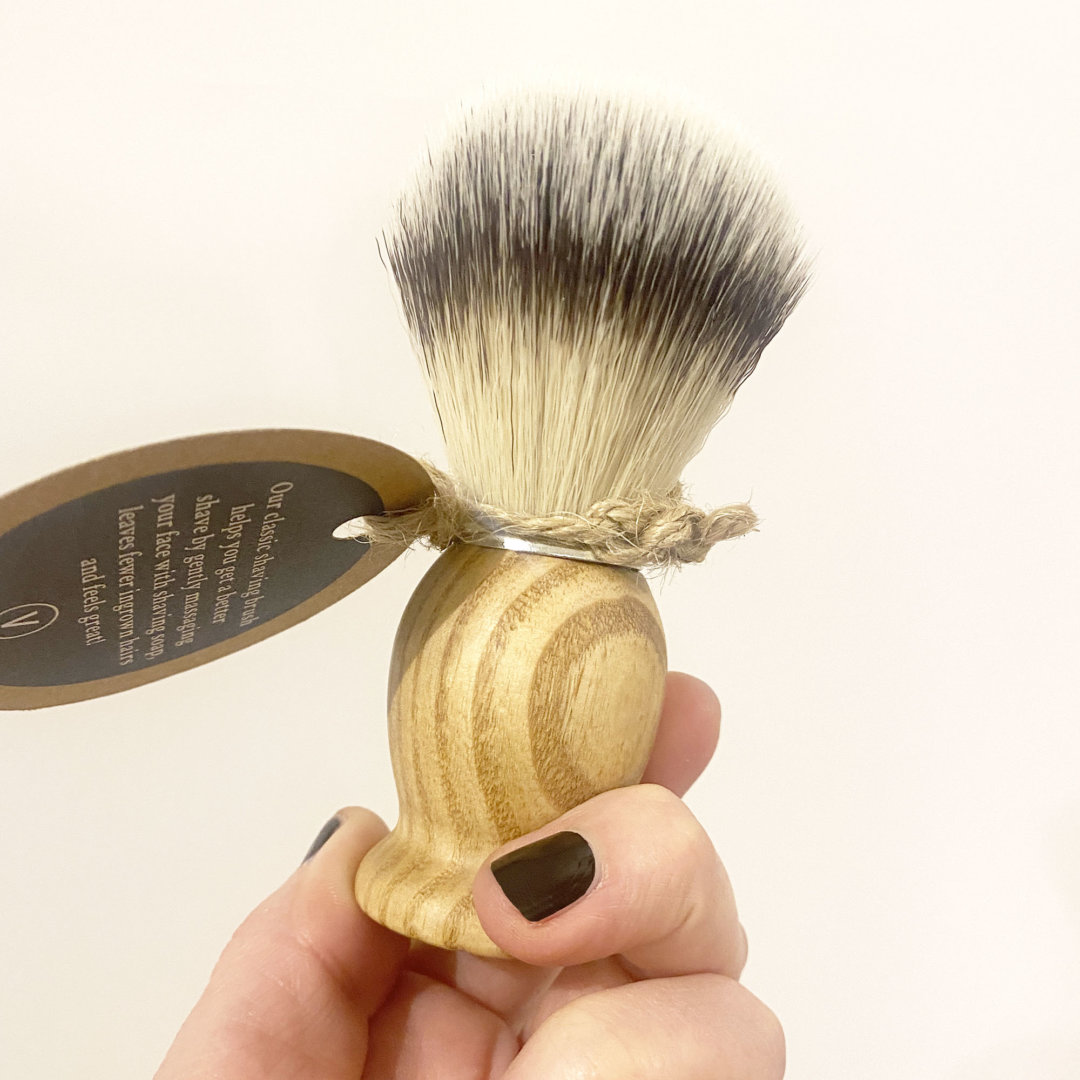 Mens Vegan Shaving Brush Eco friendly